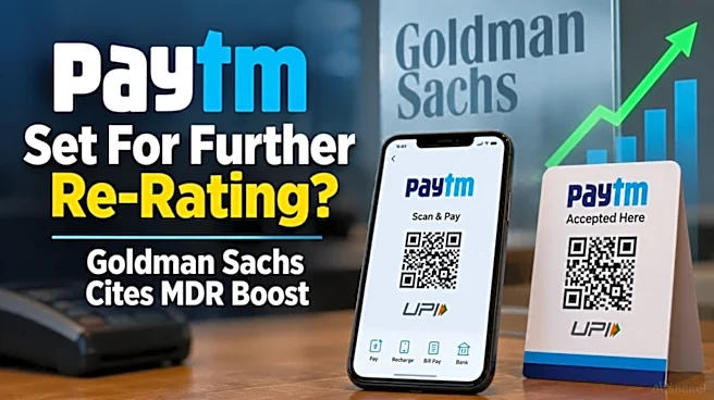 Paytm shares primed for 'material earnings upgrade', Goldman Sachs says on MDR implementation