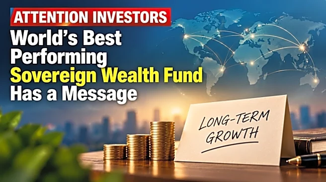 The world's best performing sovereign wealth fund has a warning for investors