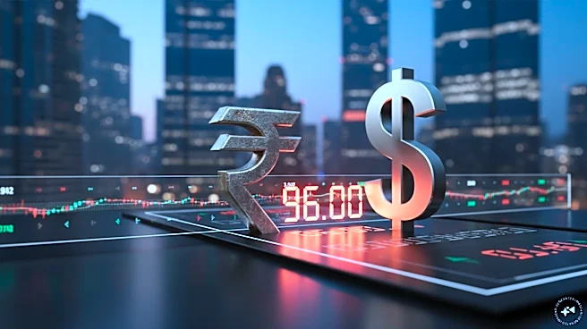 Rupee crosses 96 against dollar for first time since July 27