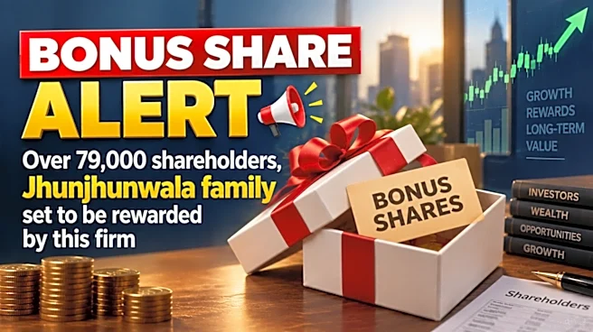 Bonus Alert: Stock with significant Jhunjhunwala family stake set to reward shareholders