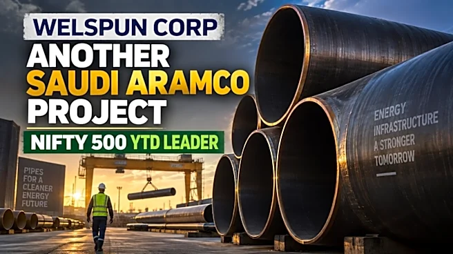 Welspun Corp shares extend 2026 gains to 245% after unit bags ₹2,000 crore order from Saudi Aramco
