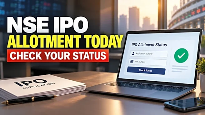 NSE IPO allotment today: Find out how to check your status across BSE, NSE and MUFG Intime