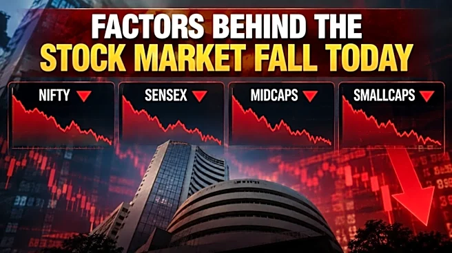 Stock Market Crash: Key factors behind Sensex falling 1,000 points and Nifty dropping below 23,000