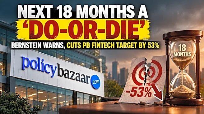 PB Fintech share price target cut 53% by Bernstein, says next 18 months a 'do-or-die' for co