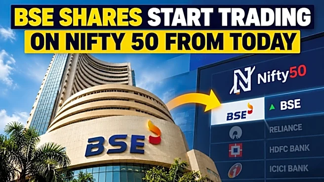 BSE shares fall 3% on Nifty 50 debut; MTF positions above ₹3,000 crore