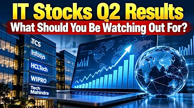 Here's when IT companies are reporting their Q2 results and these are the key focus areas