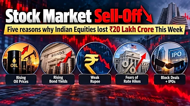 Stock Market Crash: Five major reasons behind the ₹20 lakh crore wipe out this week