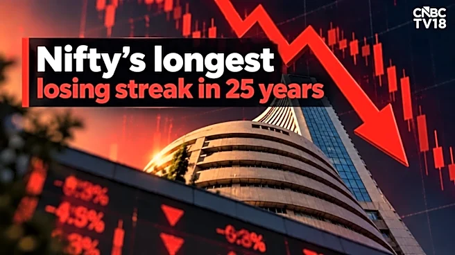 Why the stock market fell for 8th straight week, its longest losing streak in 25 years