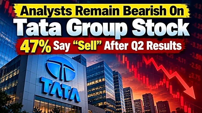 Buy or Sell? Nearly 50% analysts tracking this Tata Group stock remain bearish after Q2 results; Check targets