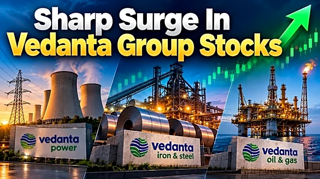 Three Vedanta Group shares gain up to 13%, rebound from recent lows on strong volumes