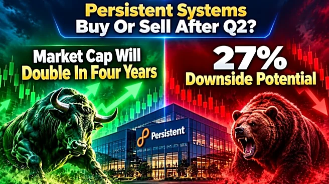 Persistent Systems bulls expect market cap to double in four years, bears see 27% downside