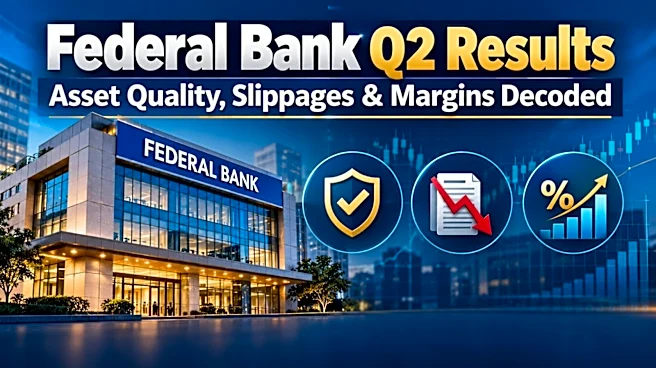 Federal Bank Q2 Results: Stock gains after stable slippages, margins expand