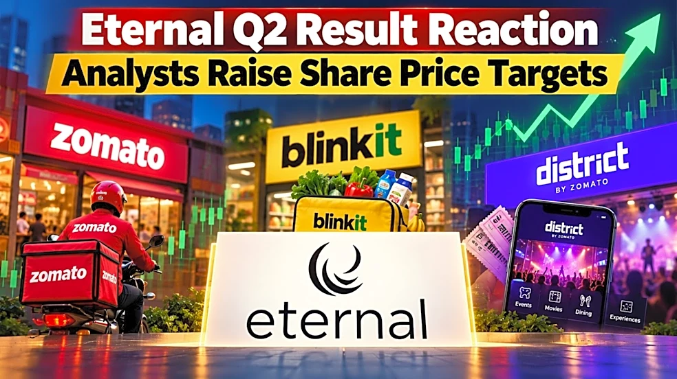 Eternal share price can rise 35% after Q2 results, Motilal Oswal says; Check other price targets