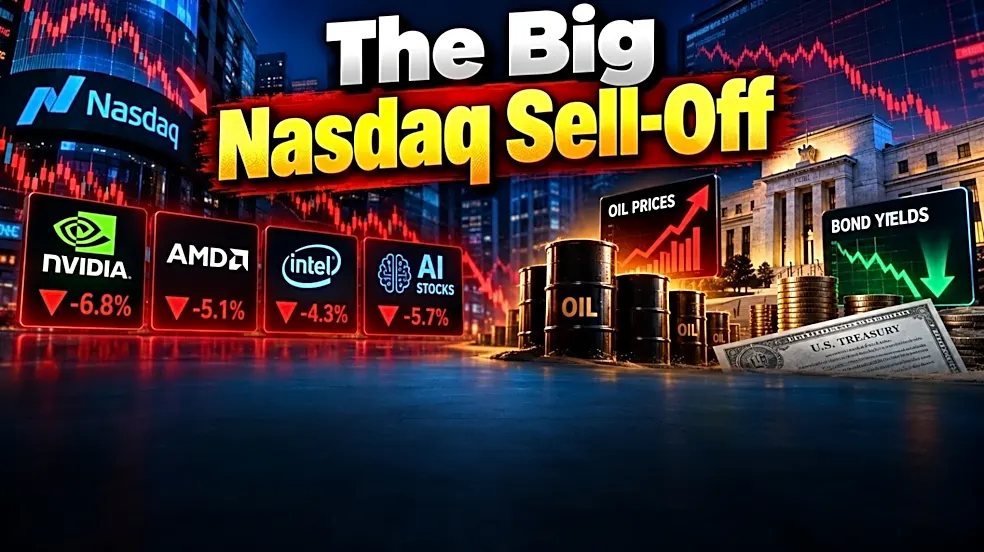 Nasdaq Crash: Five big tech names lose nearly $800 billion as concerns rise on results, spending, oil