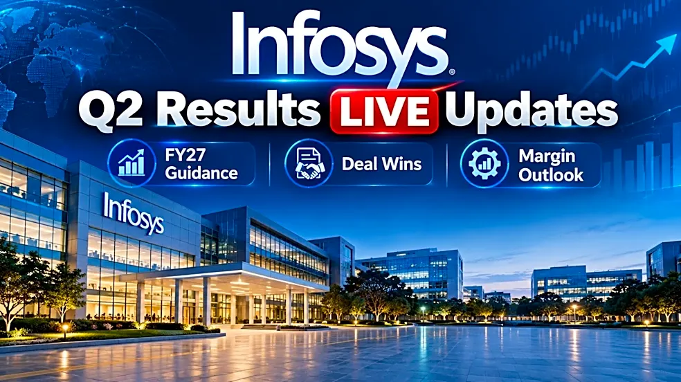Infosys Q2 Results LIVE Updates: FY27 guidance, deal wins, AI impact in focus