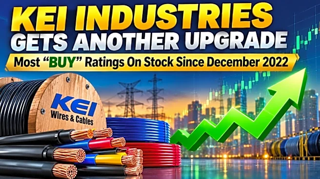 KEI Industries shares upgraded by JPMorgan on two key factors; Check price target