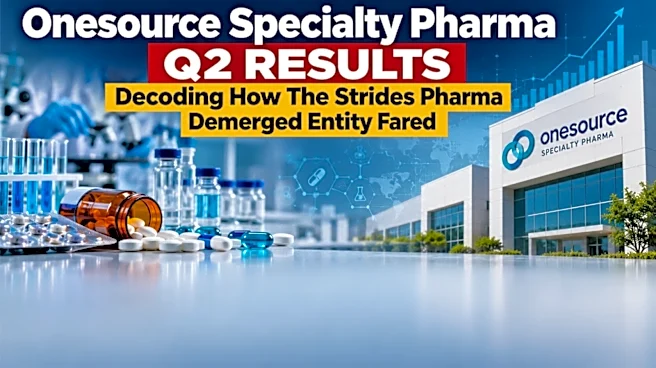 Onesource Specialty Pharma Q2 Results: Stock jumps 8% on strong operating performance, revenue growth