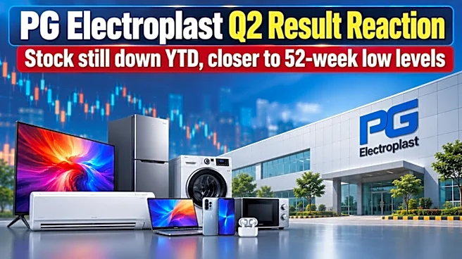 PG Electroplast share price gains nearly 4% after Q2 results beat, but concerns remain