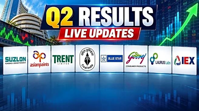 Q2 Results Live Updates: Suzlon, Asian Paints, Trent, Laurus report today; Vedanta, Hero react