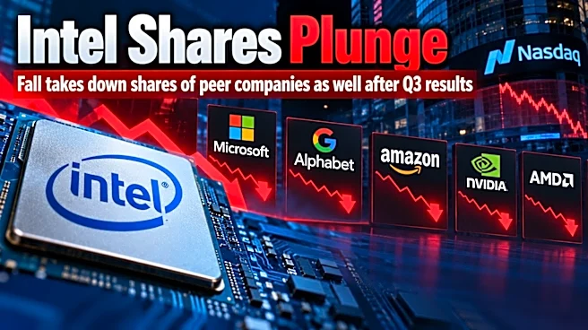 Intel Stock Crash: Chipmaker plunges 23% after weak results, guidance, PC slowdown warning