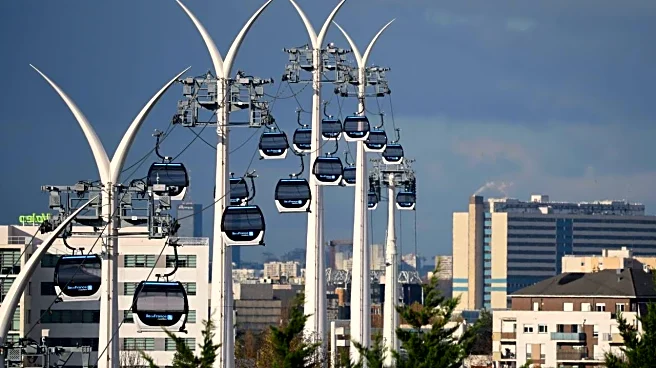 Paris unveils first urban cable car just outside French capital
