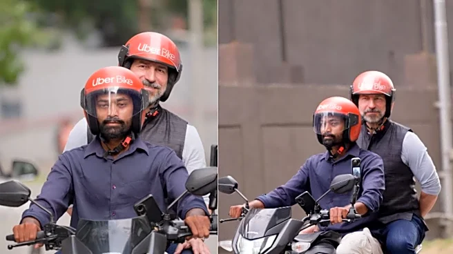 Uber CEO books bike ride in India, uses Divine’s ‘Kaam 25’ to highlight low fares