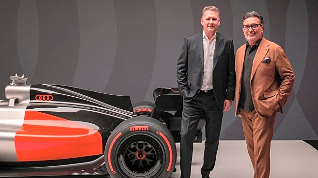 Audi reveals R26 Formula 1 car design with red rings and hybrid powertrain for 2026 debut