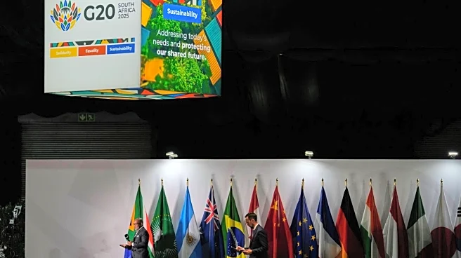 G20 leaders meet in South Africa seeking agreement, despite US boycott