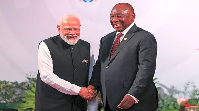 Should have told us holding G20 is such a difficult task: S African Prez to PM Modi