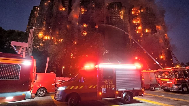 Videos show devastation as Hong Kong high-rise fire death toll increases to 55