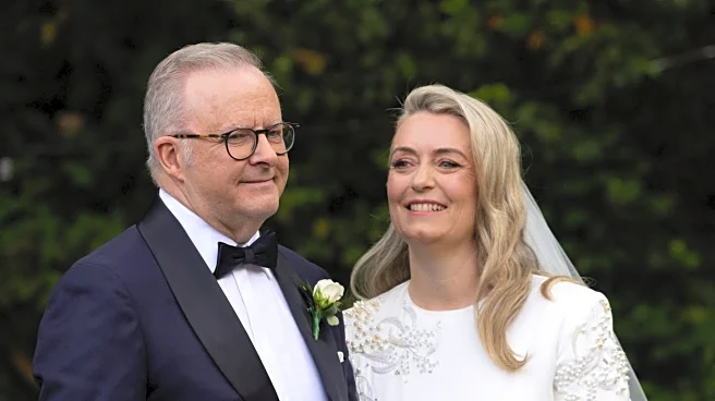 Australian PM Albanese marries partner in private ceremony
