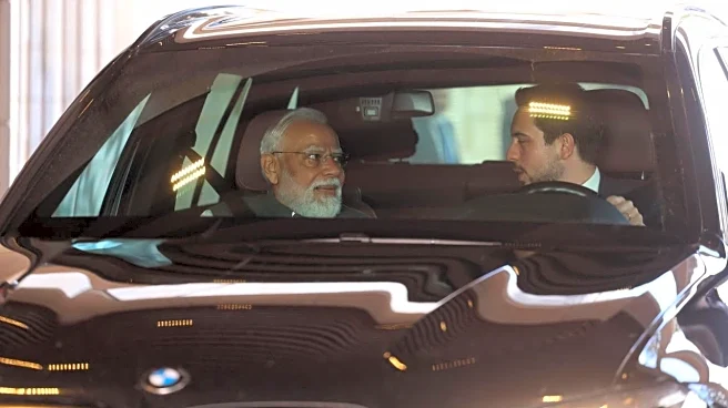 Jordan Crown Prince Al Hussein bin Abdullah II drives PM Modi to museum | Watch