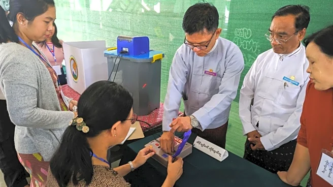 Myanmar holds first election since military seized power but critics say vote is sham