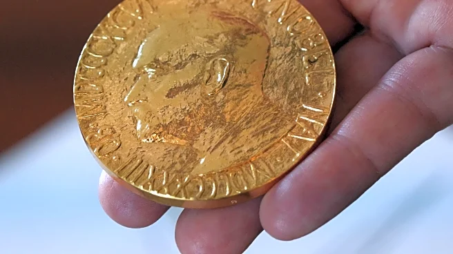 Nobel Institute says Venezuelan leader Machado can't give Peace Prize to Trump