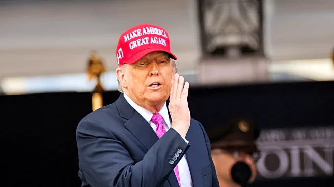 US President Donald Trump says millions have been cut from federal payroll