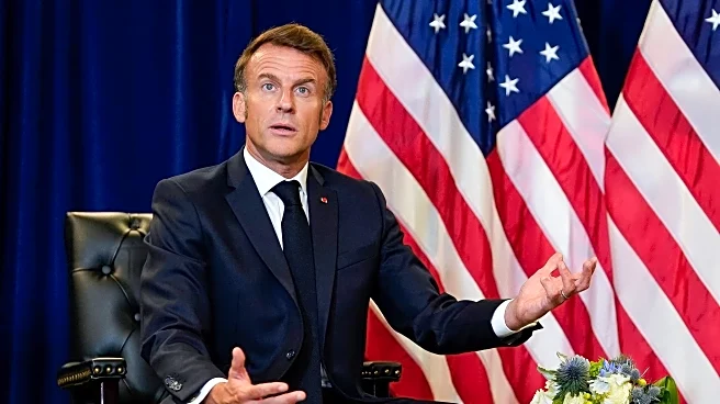 Macron says European pressure forced Trump to back down as EU reconsiders ties