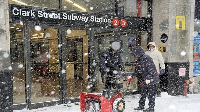 US winter storm: From New York's snow-covered Times Square to over 100 million battered by snow and ice