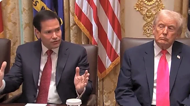 Why Marco Rubio covers his head with blanket while napping on Air Force One