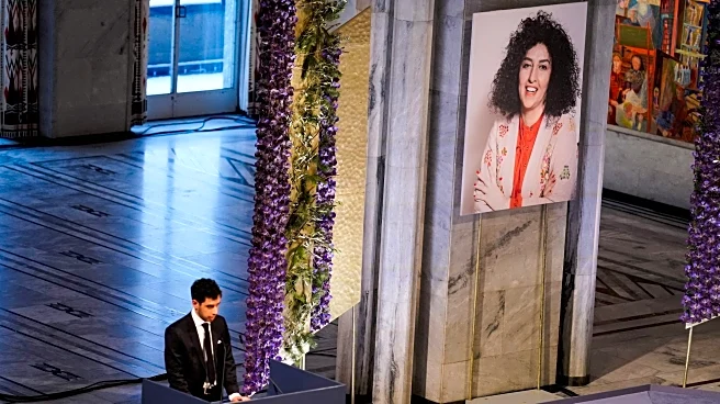 Nobel committee calls on Iran to free Peace Prize laureate Narges Mohammadi
