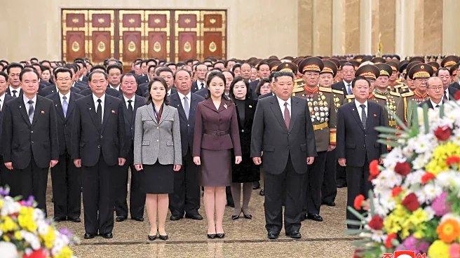 North Korea's Kim positioning daughter as successor, Seoul spy agency briefing says