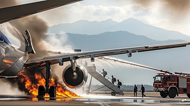Turkish Airlines plane tyre catches fire while landing in Kathmandu, all safe
