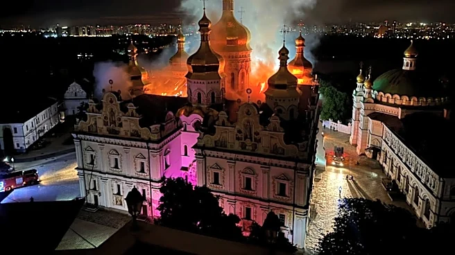 Russia denies hitting UNESCO-listed Kyiv monastery, says US-made Patriot missile caused damage