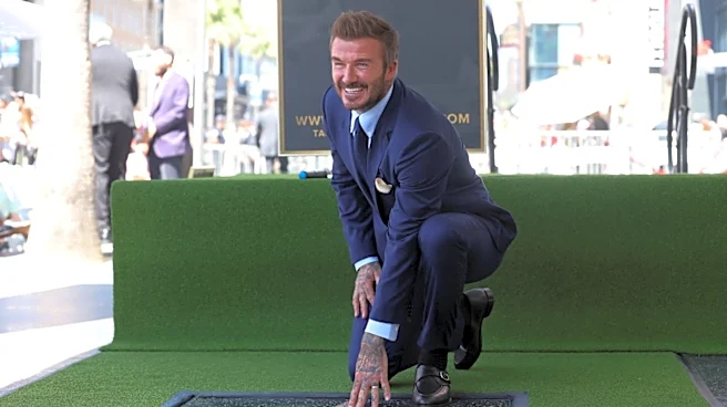 From Manchester United to Hollywood: David Beckham receives Walk of Fame star