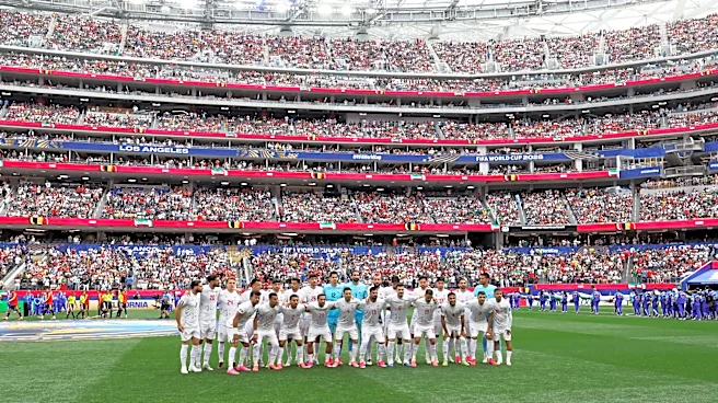 Iran soccer team leaves thank you note in LA locker room after draw with Belgium
