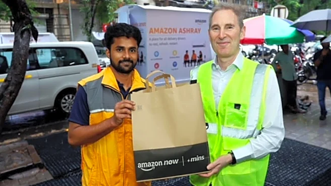 Andy Jassy leaves India a happy man after Amazon Now's 4-minute delivery