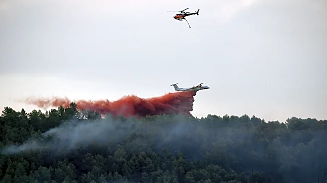 Southern France wildfire forces hundreds from homes, 1,000 firefighters deployed