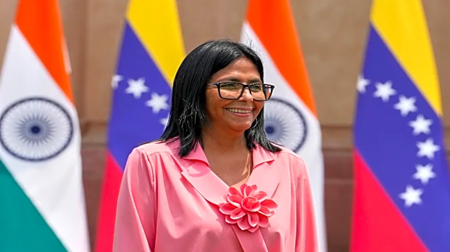Venezuela's interim president Delcy ​Rodriguez says US energy deal will last 25 years