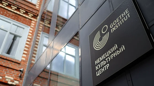 Russia to close branches of Germany's Goethe-Institut after drone spat, foreign minister says