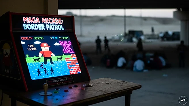 Trump White House launches arcade games where players deport migrants, build wall