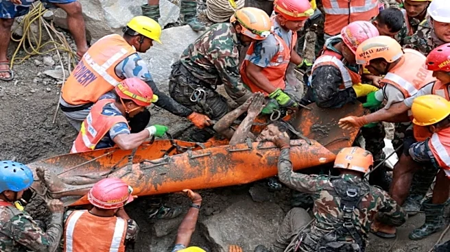 Two workers rescued alive from Nepal hydropower tunnel after nine days